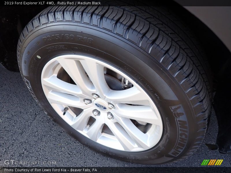 Ruby Red / Medium Black 2019 Ford Explorer XLT 4WD