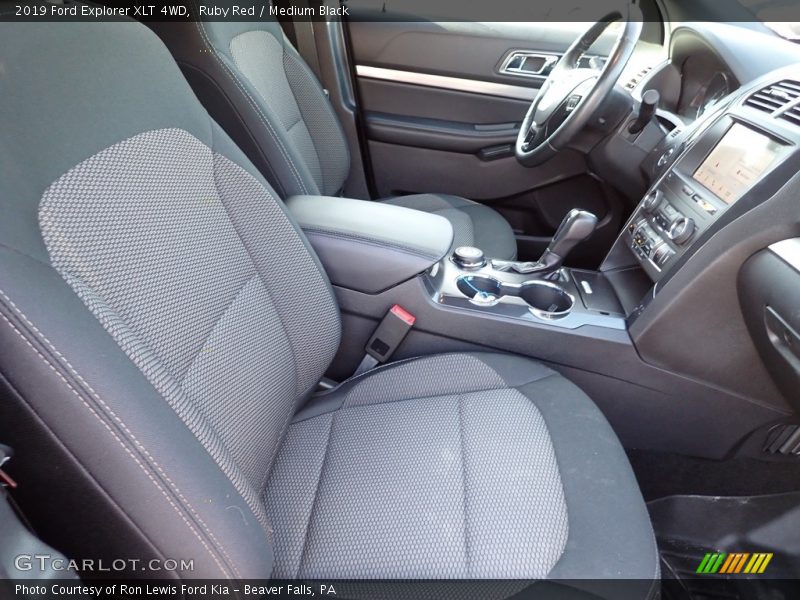 Ruby Red / Medium Black 2019 Ford Explorer XLT 4WD