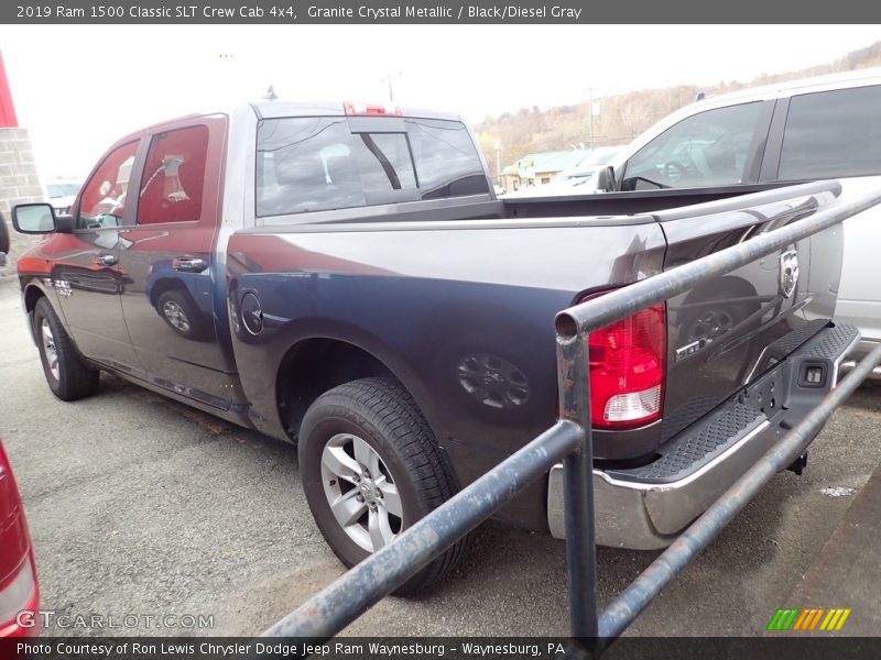Granite Crystal Metallic / Black/Diesel Gray 2019 Ram 1500 Classic SLT Crew Cab 4x4