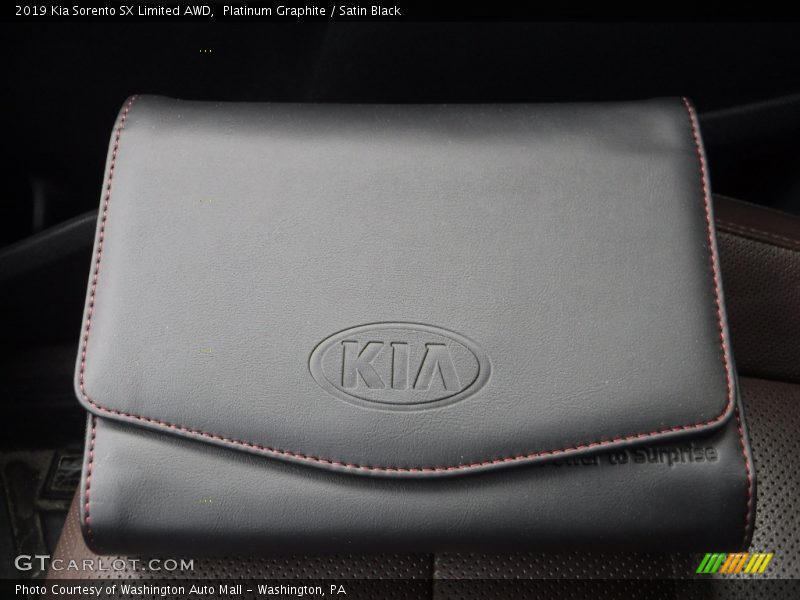 Platinum Graphite / Satin Black 2019 Kia Sorento SX Limited AWD