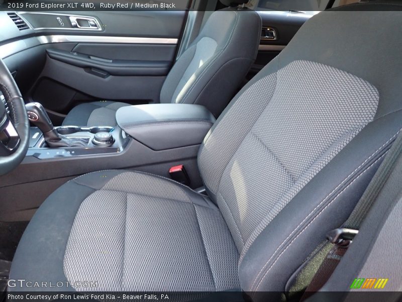 Ruby Red / Medium Black 2019 Ford Explorer XLT 4WD