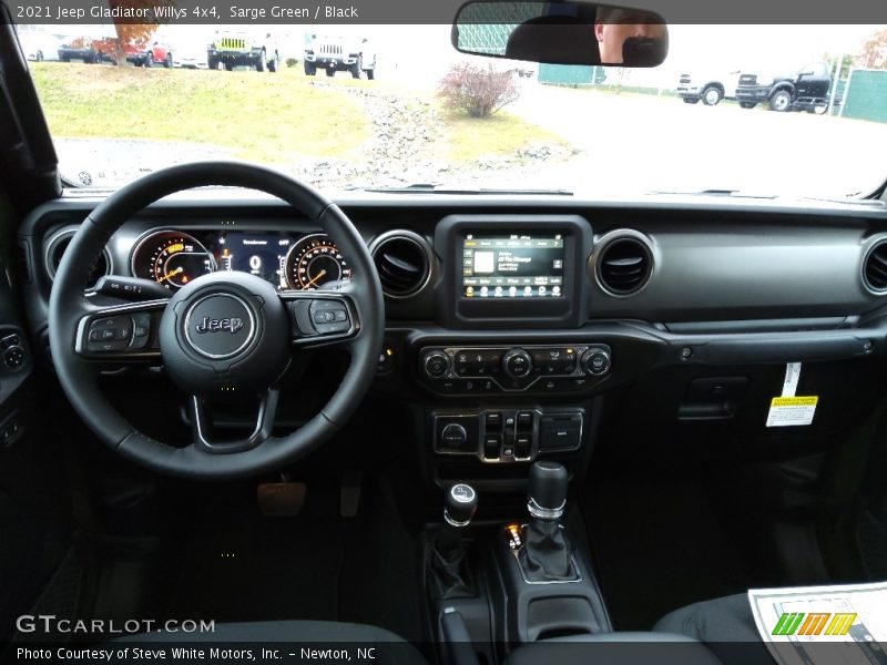 Sarge Green / Black 2021 Jeep Gladiator Willys 4x4