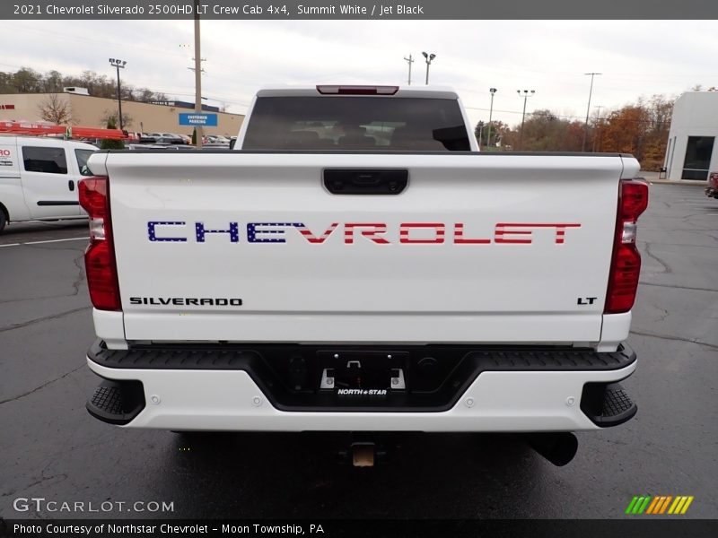 Summit White / Jet Black 2021 Chevrolet Silverado 2500HD LT Crew Cab 4x4