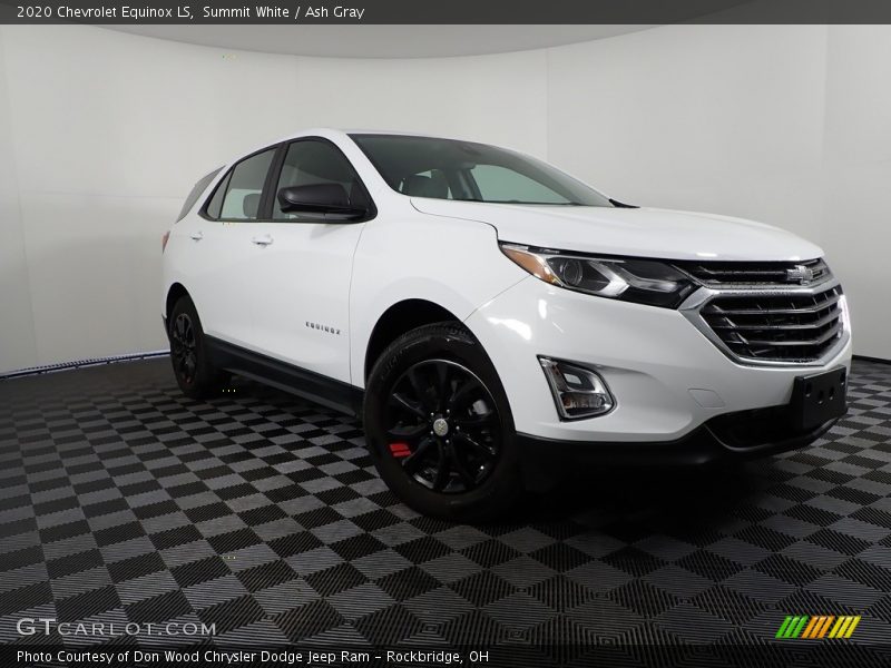 Summit White / Ash Gray 2020 Chevrolet Equinox LS