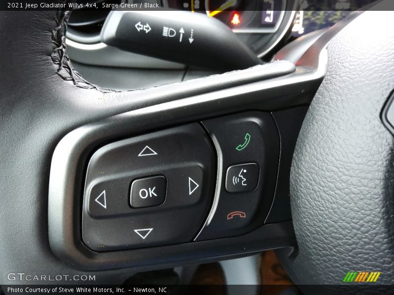 Sarge Green / Black 2021 Jeep Gladiator Willys 4x4