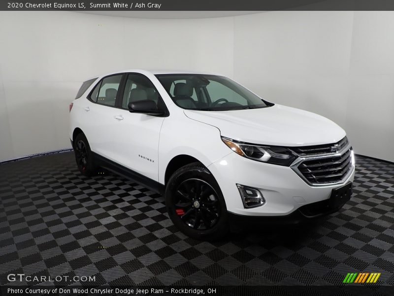 Summit White / Ash Gray 2020 Chevrolet Equinox LS