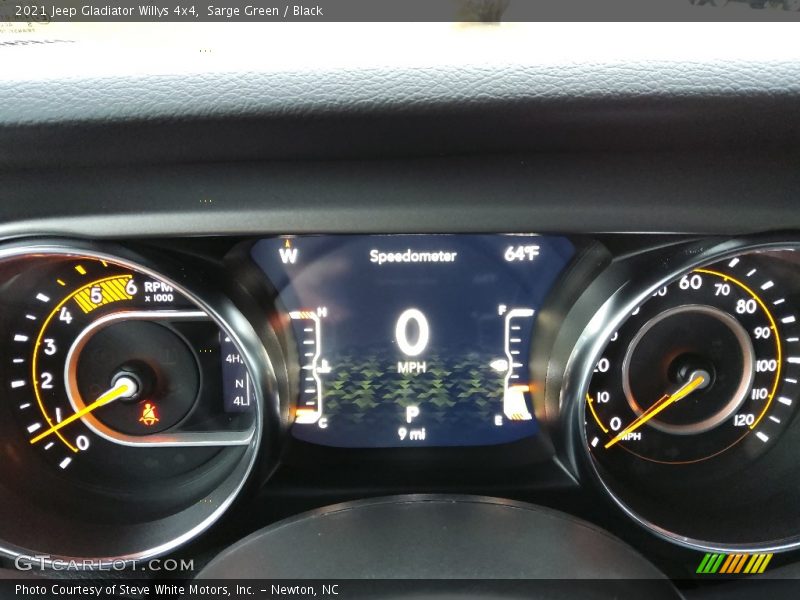 Sarge Green / Black 2021 Jeep Gladiator Willys 4x4