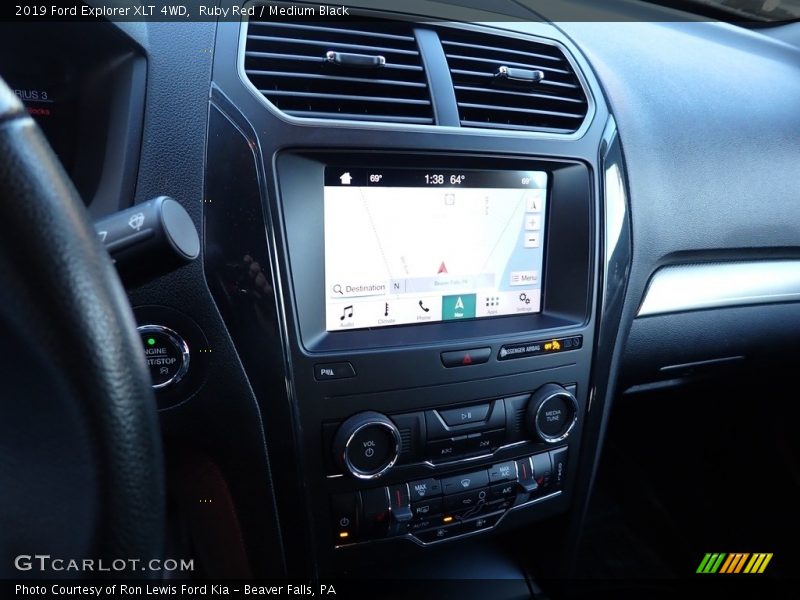 Ruby Red / Medium Black 2019 Ford Explorer XLT 4WD