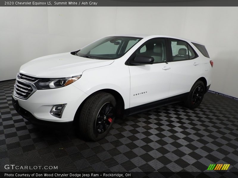 Summit White / Ash Gray 2020 Chevrolet Equinox LS