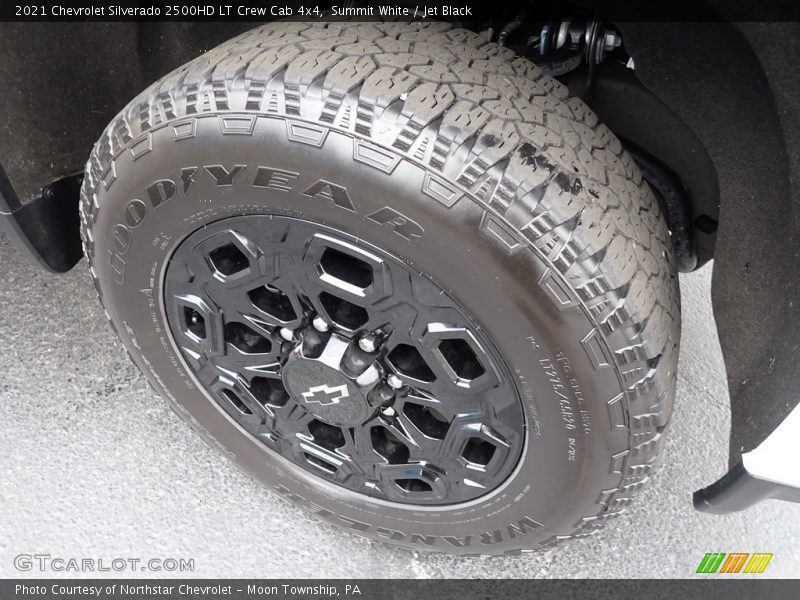 Summit White / Jet Black 2021 Chevrolet Silverado 2500HD LT Crew Cab 4x4