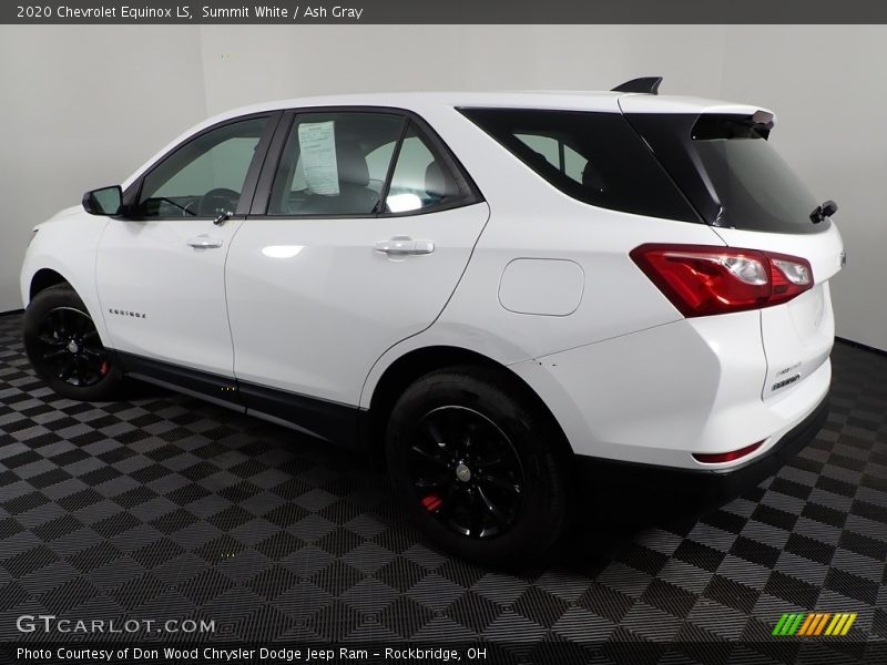 Summit White / Ash Gray 2020 Chevrolet Equinox LS