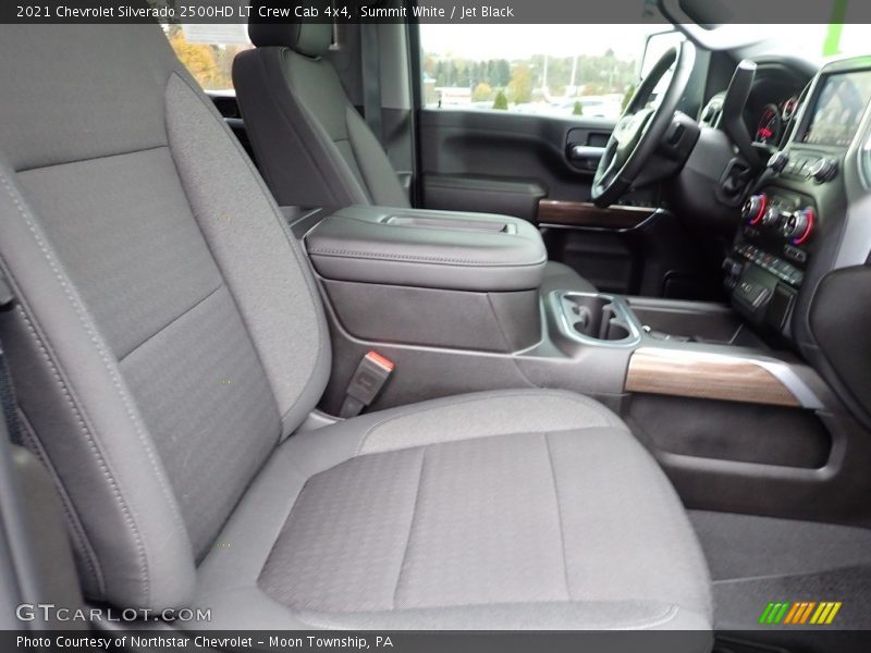 Summit White / Jet Black 2021 Chevrolet Silverado 2500HD LT Crew Cab 4x4