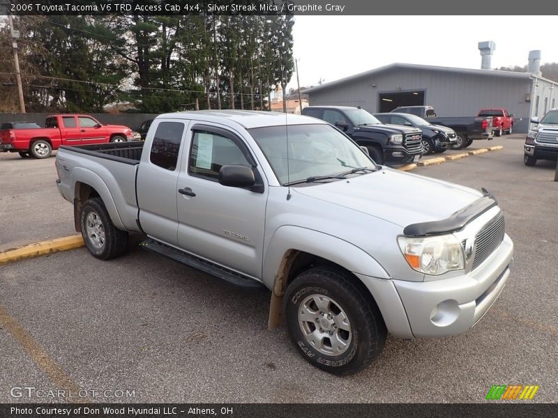 Silver Streak Mica / Graphite Gray 2006 Toyota Tacoma V6 TRD Access Cab 4x4