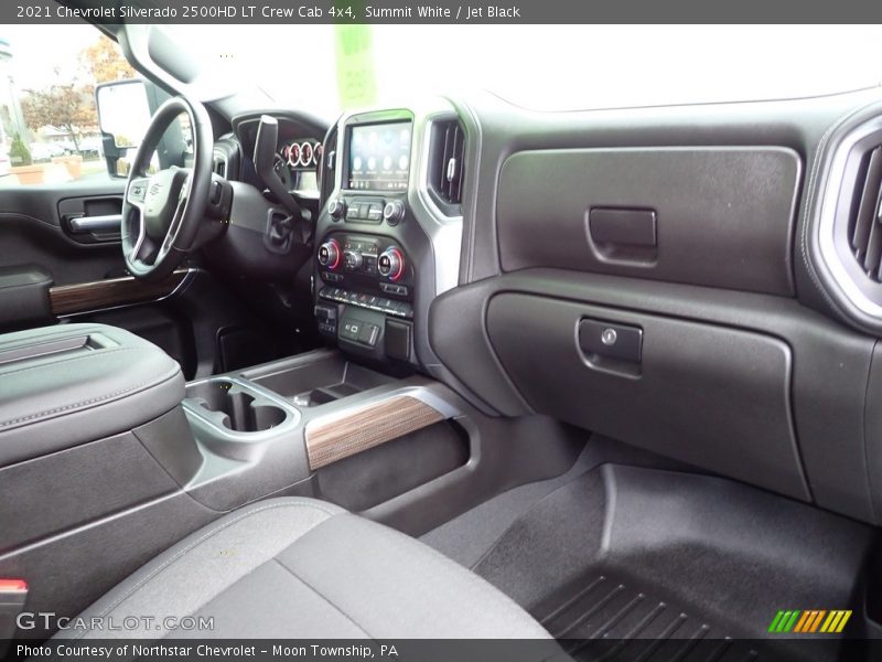 Summit White / Jet Black 2021 Chevrolet Silverado 2500HD LT Crew Cab 4x4