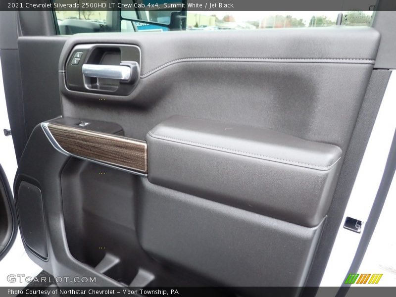 Summit White / Jet Black 2021 Chevrolet Silverado 2500HD LT Crew Cab 4x4