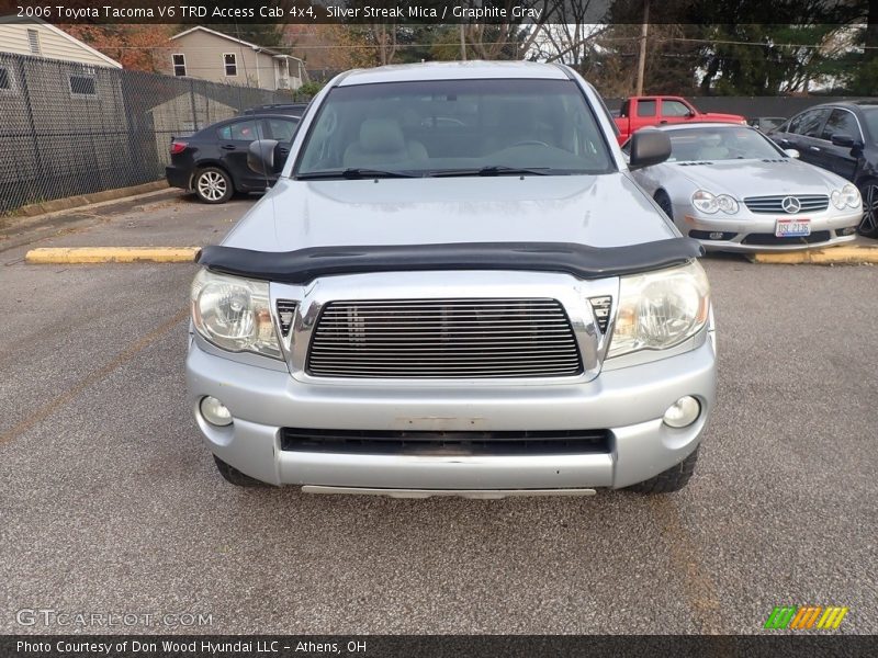 Silver Streak Mica / Graphite Gray 2006 Toyota Tacoma V6 TRD Access Cab 4x4