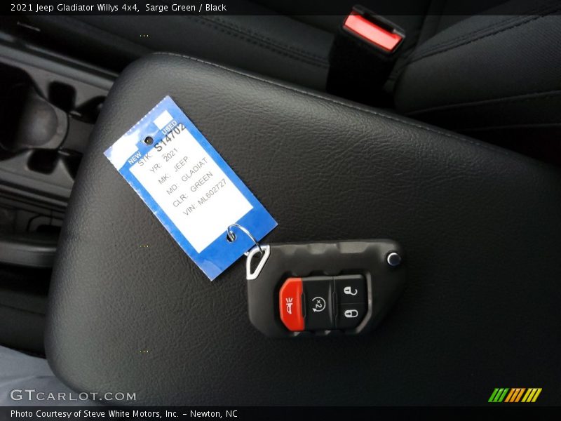 Sarge Green / Black 2021 Jeep Gladiator Willys 4x4