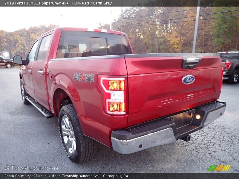Ruby Red / Earth Gray 2019 Ford F150 XLT SuperCrew 4x4
