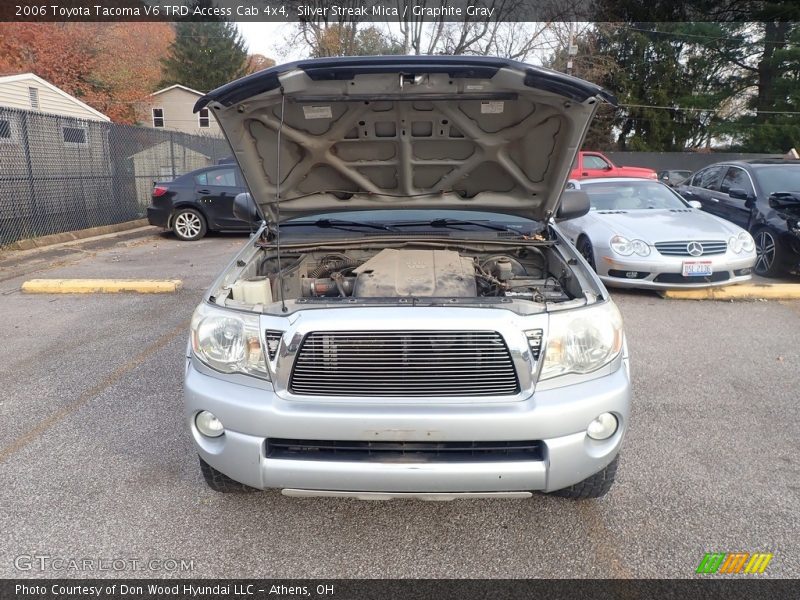 Silver Streak Mica / Graphite Gray 2006 Toyota Tacoma V6 TRD Access Cab 4x4