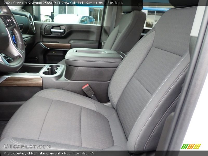 Summit White / Jet Black 2021 Chevrolet Silverado 2500HD LT Crew Cab 4x4