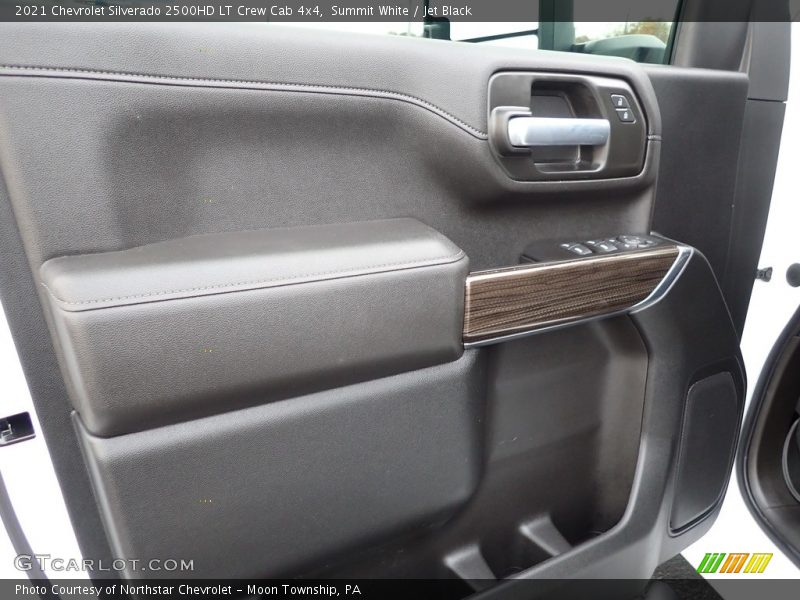 Summit White / Jet Black 2021 Chevrolet Silverado 2500HD LT Crew Cab 4x4