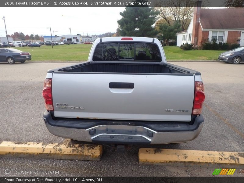 Silver Streak Mica / Graphite Gray 2006 Toyota Tacoma V6 TRD Access Cab 4x4