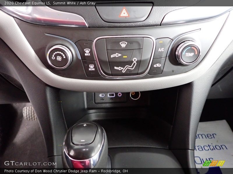 Summit White / Ash Gray 2020 Chevrolet Equinox LS