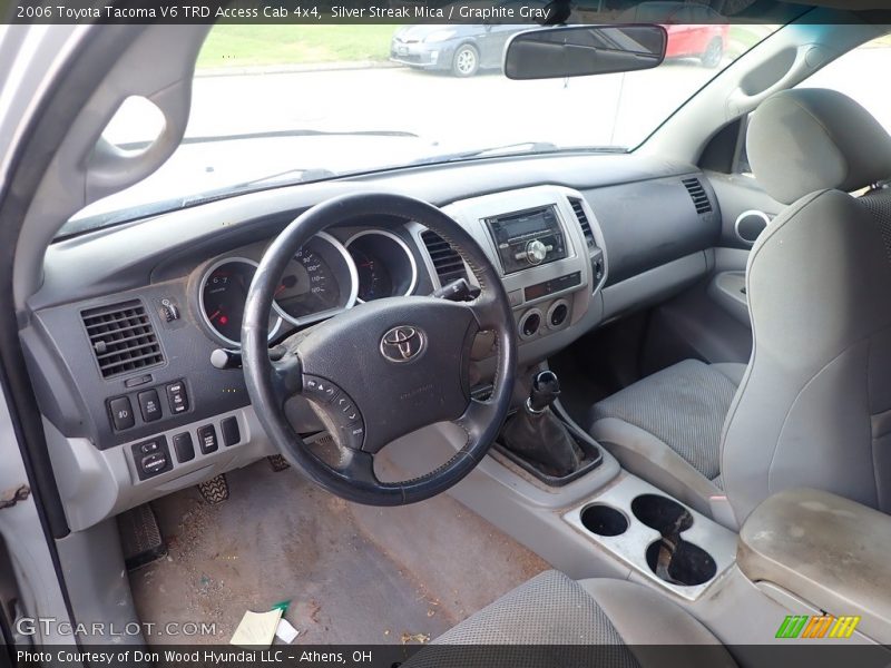 Silver Streak Mica / Graphite Gray 2006 Toyota Tacoma V6 TRD Access Cab 4x4