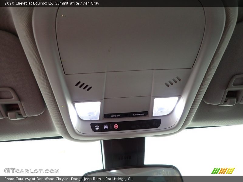 Summit White / Ash Gray 2020 Chevrolet Equinox LS