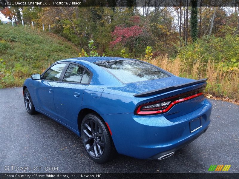 Frostbite / Black 2021 Dodge Charger SXT