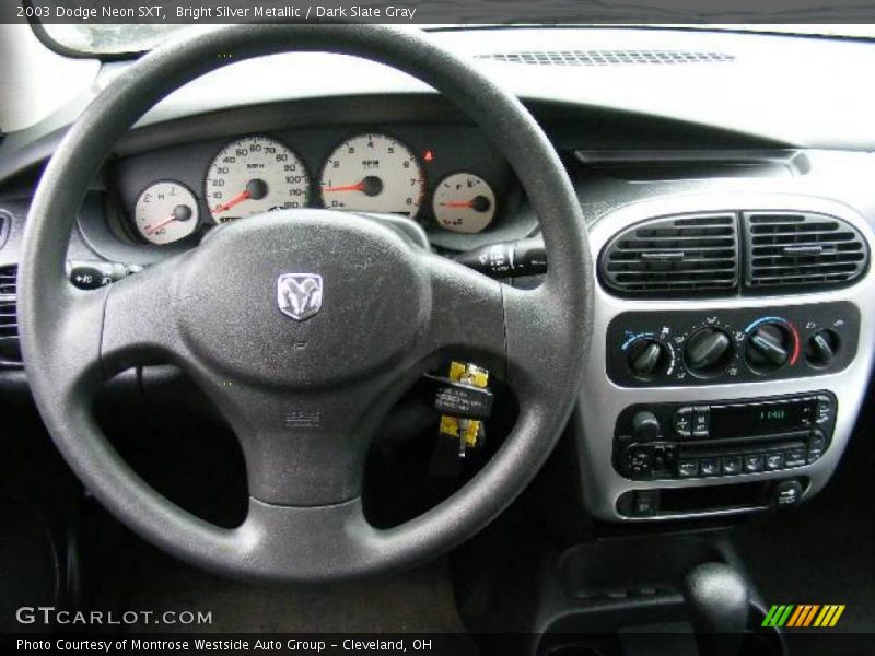 Bright Silver Metallic / Dark Slate Gray 2003 Dodge Neon SXT