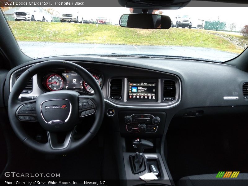 Frostbite / Black 2021 Dodge Charger SXT