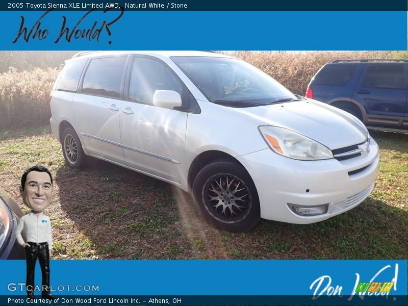 Natural White / Stone 2005 Toyota Sienna XLE Limited AWD