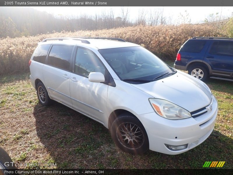 Natural White / Stone 2005 Toyota Sienna XLE Limited AWD