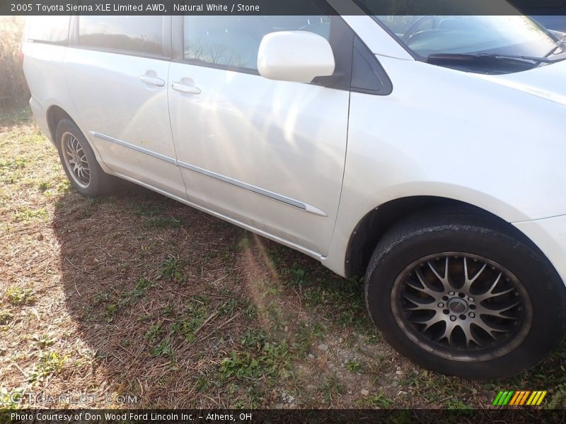 Natural White / Stone 2005 Toyota Sienna XLE Limited AWD