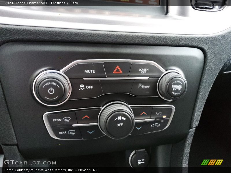 Frostbite / Black 2021 Dodge Charger SXT