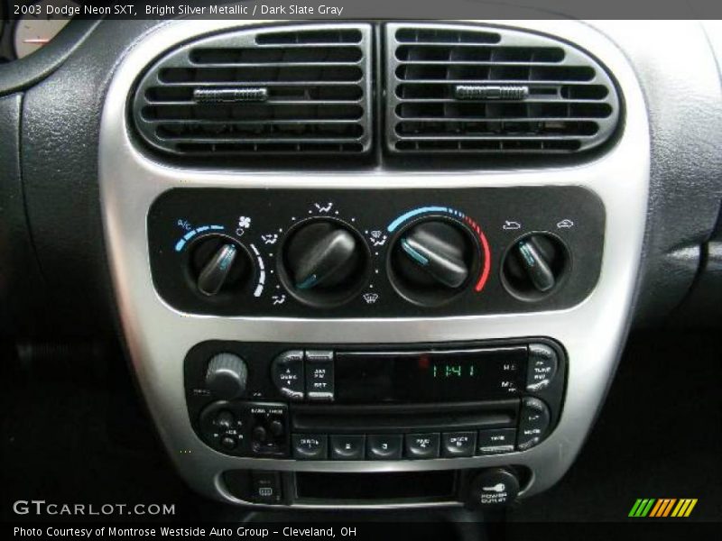 Bright Silver Metallic / Dark Slate Gray 2003 Dodge Neon SXT