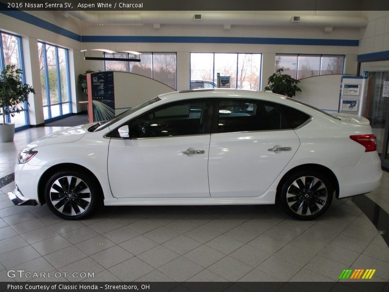  2016 Sentra SV Aspen White