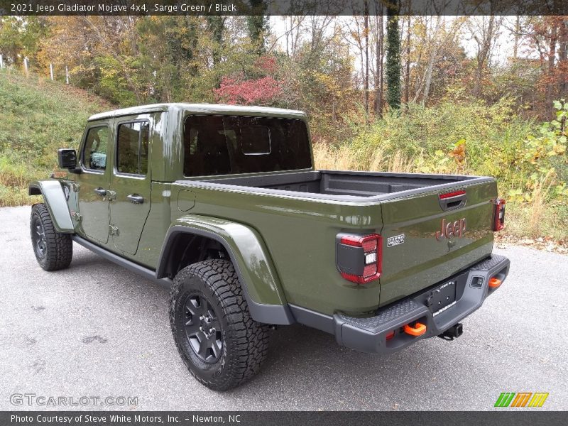 Sarge Green / Black 2021 Jeep Gladiator Mojave 4x4