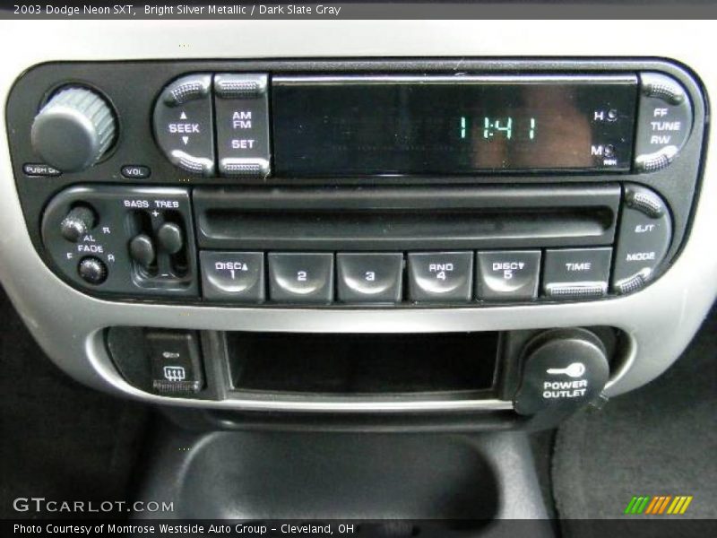 Bright Silver Metallic / Dark Slate Gray 2003 Dodge Neon SXT