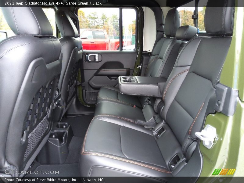 Rear Seat of 2021 Gladiator Mojave 4x4