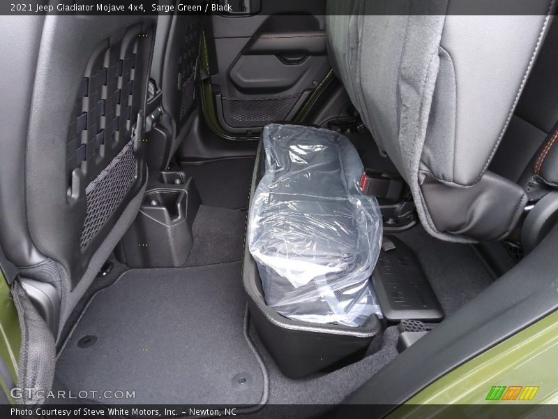 Rear Seat of 2021 Gladiator Mojave 4x4