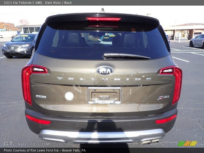 Dark Moss / Black 2021 Kia Telluride S AWD