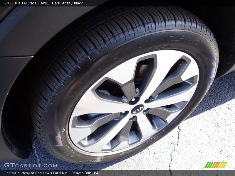 Dark Moss / Black 2021 Kia Telluride S AWD