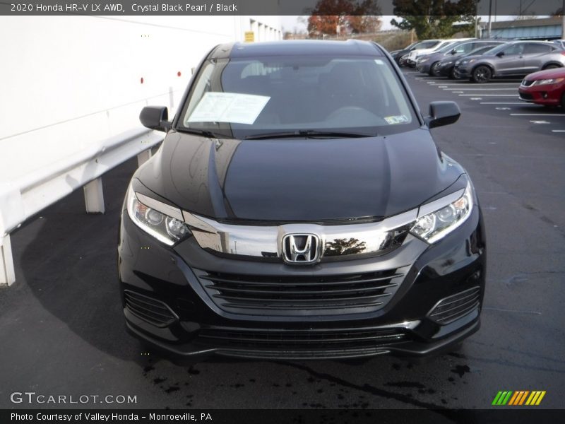 Crystal Black Pearl / Black 2020 Honda HR-V LX AWD