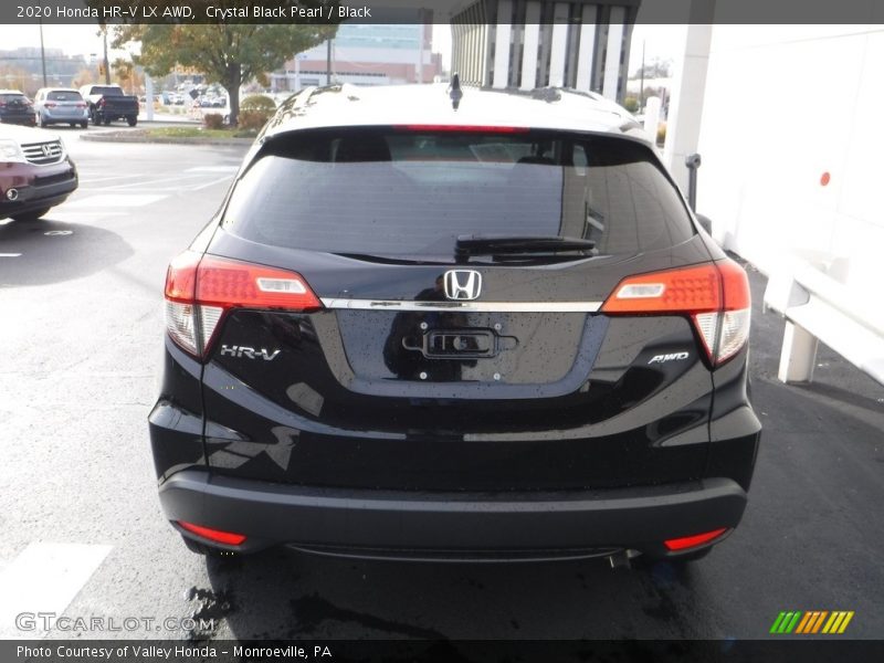 Crystal Black Pearl / Black 2020 Honda HR-V LX AWD