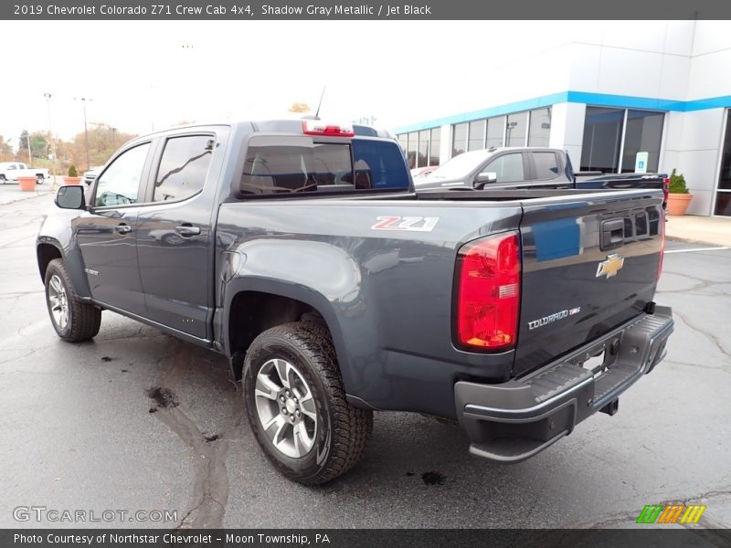 Shadow Gray Metallic / Jet Black 2019 Chevrolet Colorado Z71 Crew Cab 4x4