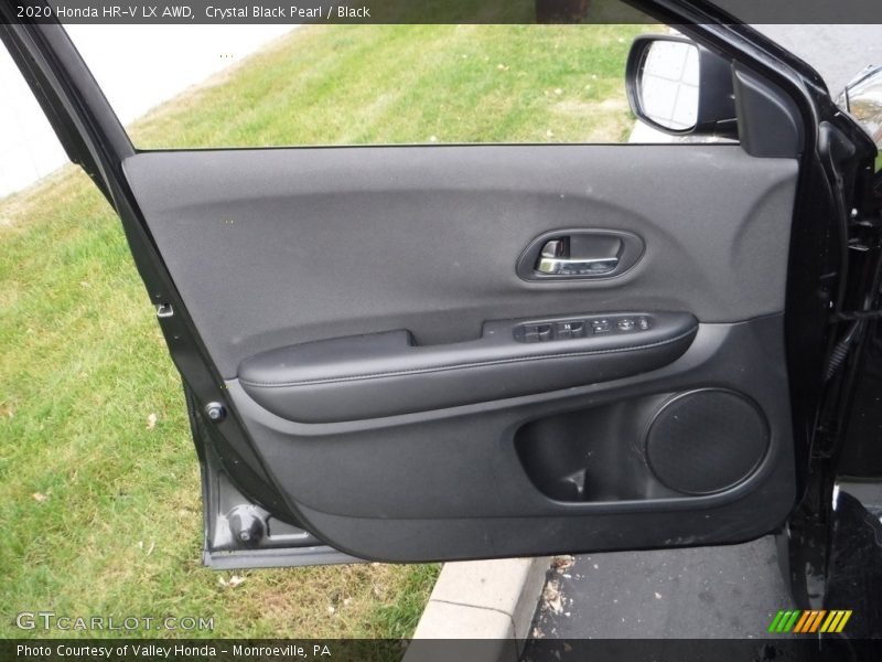 Crystal Black Pearl / Black 2020 Honda HR-V LX AWD