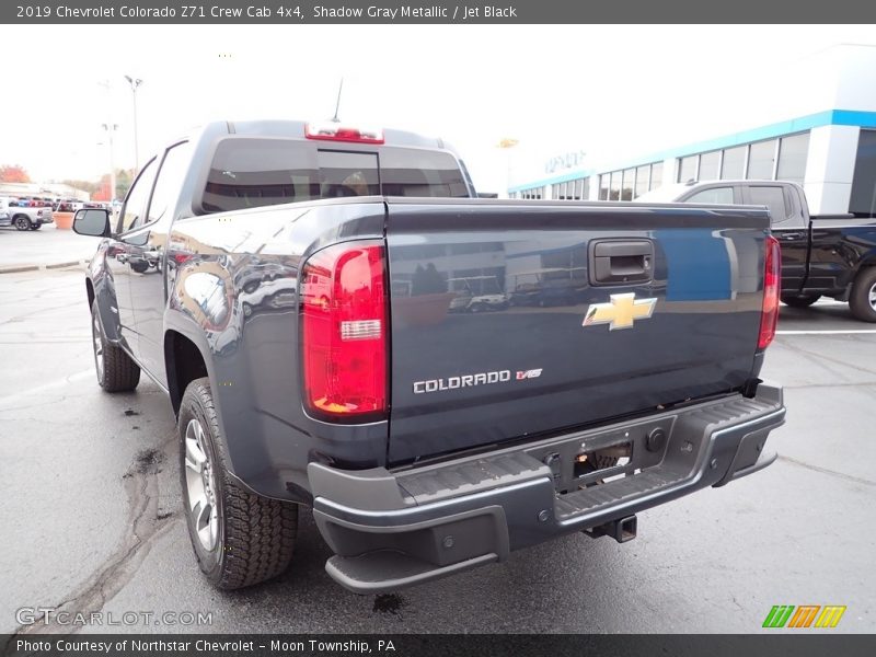 Shadow Gray Metallic / Jet Black 2019 Chevrolet Colorado Z71 Crew Cab 4x4