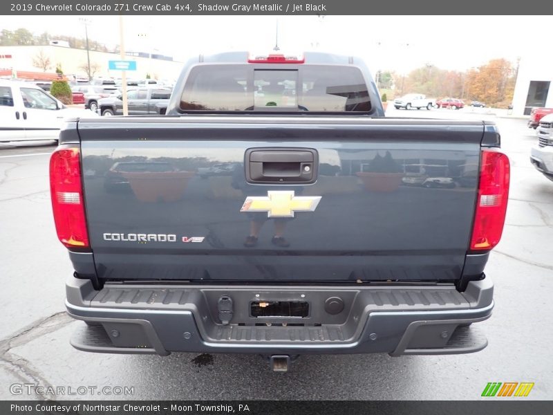 Shadow Gray Metallic / Jet Black 2019 Chevrolet Colorado Z71 Crew Cab 4x4